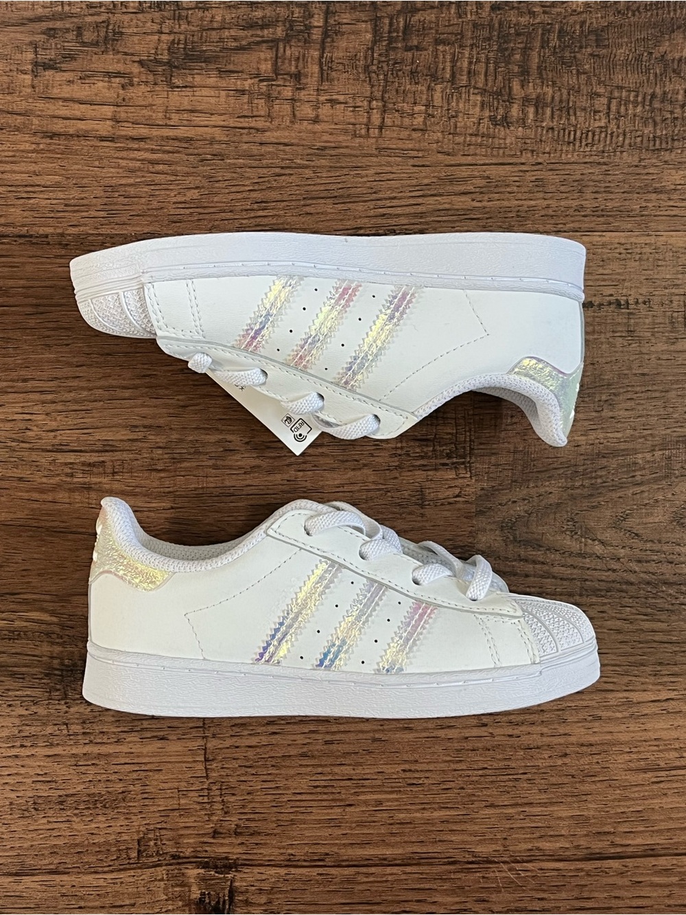 Adidas Superstar I ‘White Iridescent’ (size 10k)
